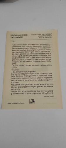 21 Eylül 2015-Orijinal Takvim Yaprağı-Doğum Günü-Söz,Nişan,Nikâh,Düğün ve Önemli Günler Hediyesi-Nesin Vakfı Takvimi-Kars'ta (1941). Ingiltere'de, İstanbul'dan geliyor, Harold Pinter'in davetlisi. 6 yıldanberi ilk kez yurtdışına çıkabiliyor (1986). Aksaray'da 