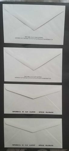 San Marino 1985 7 Adet FDC ZARF