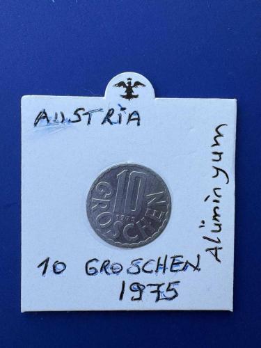 AVUSTURYA 10 GROSCHEN 1975 (KAPAMALI)