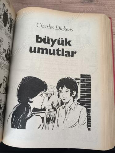 Resimli Romanlar Cilt 4 (Açıklamayı Okuyunuz) Toplam 24 Bölümlük Çizgi roman)
