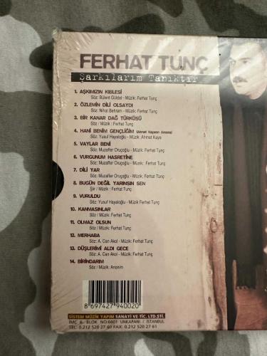 Ferhat Tunç- Şarkılarım Tanıktır Cd+Kitap