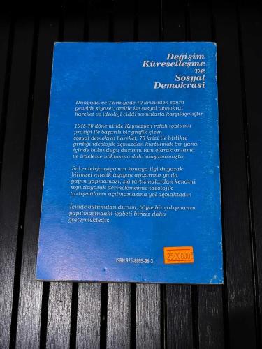 Değişim Küreselleşme ve Sosyal Demokrasi