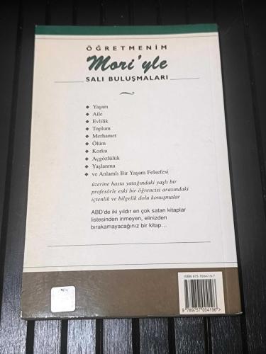 ÖĞRETMENİM MORİ'YLE SALI BULUŞMALARI