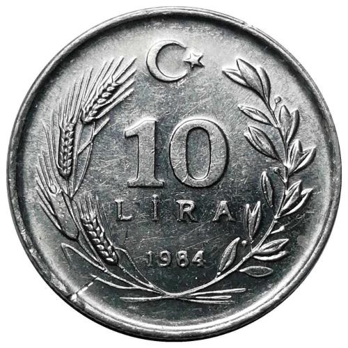1984 Yılı 10 Lira ÇÇT