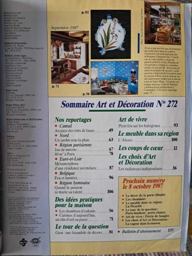 Art et Decoration No:272