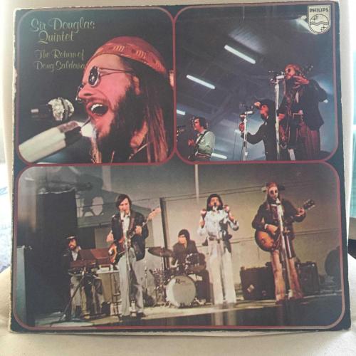 Sir Douglas Quintet - The Return Of Doug Saldaña / Holland 1971 / LP / *Blues Rock*