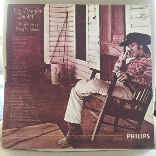 Sir Douglas Quintet - The Return Of Doug Saldaña / Holland 1971 / LP / *Blues Rock*