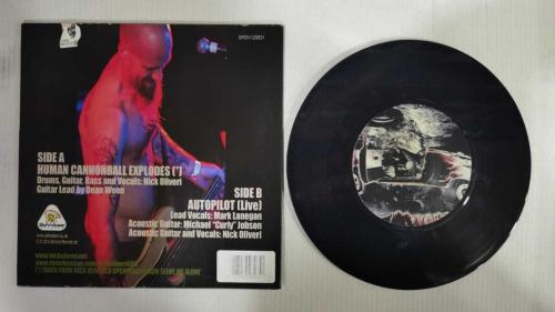 NICK OLIVERI'S UNCONTROLLABLE * HUMAN CANNONBALL EXPLODES * AUTOPILOT * 45LİK PLAK