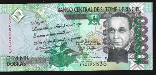 ** AZİZ  THOMAS ve PRENS  ADALARI ( 100.000 * DOBRAS ) 2013 - ÇİL