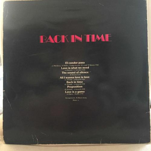 Back In Time - El Condor Pasa / Turkey 1978 / LP / *Disco*