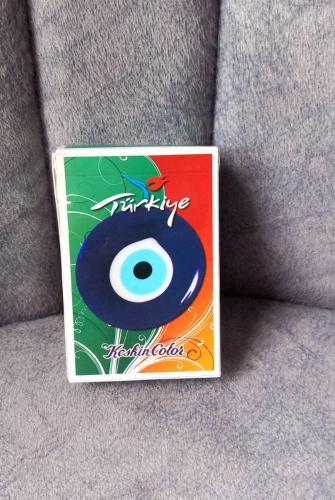KESKİN COLOR TÜRKİYE TARİHİ VE DOĞA GÜZELLİKLERİ TEMALI İSKAMBİL KAĞIT DESTESİ. SIFIR  JELATİNİNDE KONDİSYON YÜKSEK KOLEKSİYONLUK NADİR