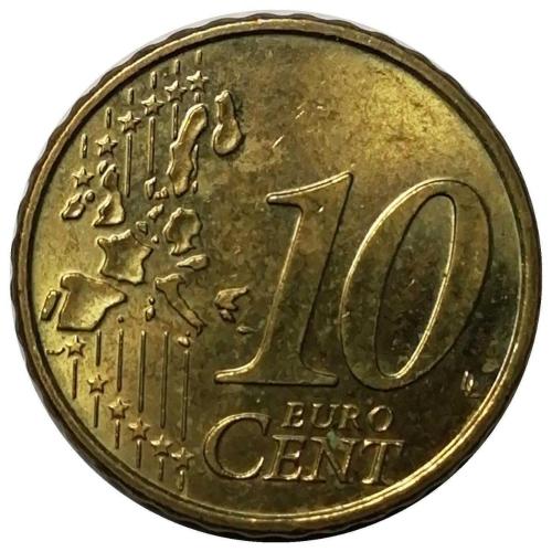 Avusturya 2002 Yılı 10 Cent (Euro Cent) ÇİL