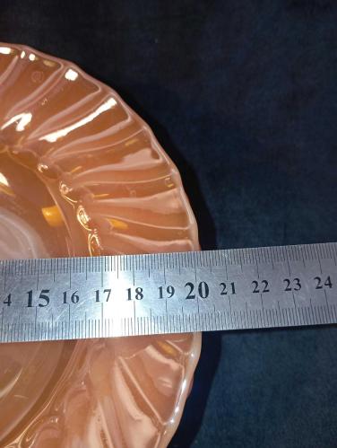 vintage termocrisa yemek tabağı. Meksika imali En az 50 yıllık özenle saklanmış Kırık atık yok. Kullanılmamış Meksika da imal 6 adet