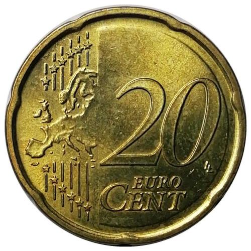 Almanya 2013 Yılı 20 Cent (Euro Cent) ÇİL