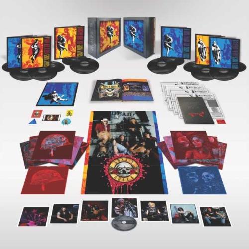 Guns N' Roses - Use Your Illusion I + Ii (remastered - Limited Super Deluxe Box Edition) - Plak ( 12 Lp + 1 Bluray + Merch Ambalajında )