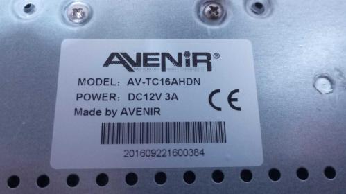 Avenir AV-TC16 16 Kanal DVR Kayıt Cihazı (Cepten izleme,360GB Disk ,Adaptör ve Mouse dahil)