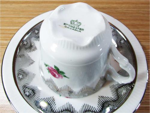 ViNTaGe ALMAN KRoNeSTeR BAVARIA PoRSeLeN FİNCAN...YaZıLı