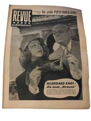 Revue die Weltillustrierte, 14 Juni 1952 NR. 24