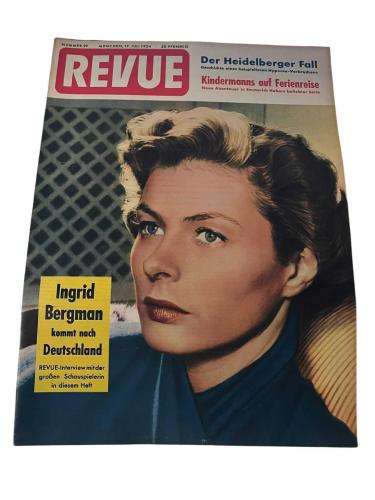 Revue Illustrierte, 17 Juli 1954, Nummer 29 – Ingrid Bergman