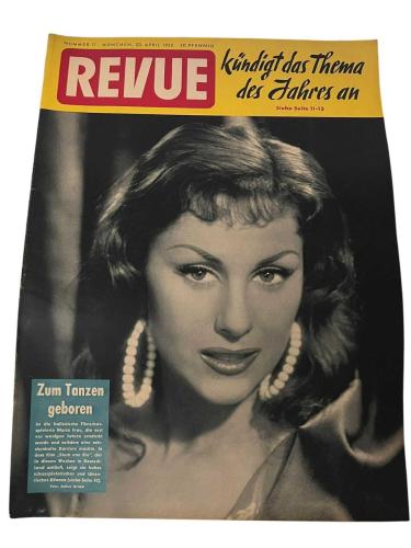 Revue Illustrierte, 23 April 1955, Nummer 17 – Maria Frau