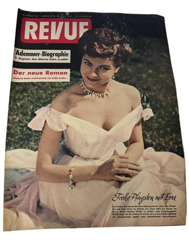 Revue Illustrierte, 28 Mai 1955, Nummer 22 – Eva Probst