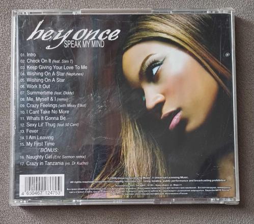 Beyoncé – Speak My Mind CD | Nadir & Koleksiyonluk Kayıt