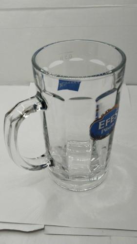 BARDAK, 1980 LER EFES PİLSEN 0.5 LT KALIN CAM BARDAK 329