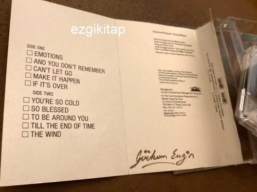 emotions - mariah carey kaset   (kasetçalarda denenmiştir/dinlenmiştir)