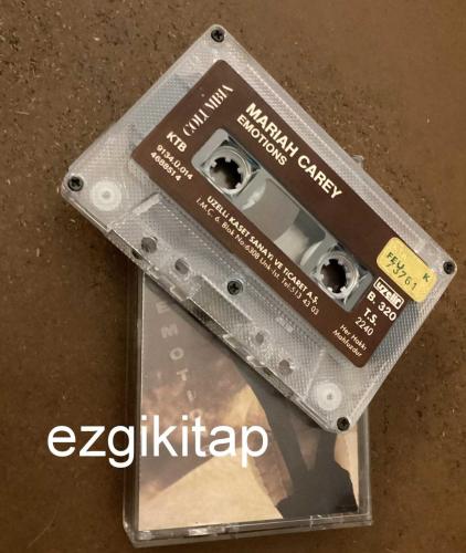 emotions - mariah carey kaset   (kasetçalarda denenmiştir/dinlenmiştir)