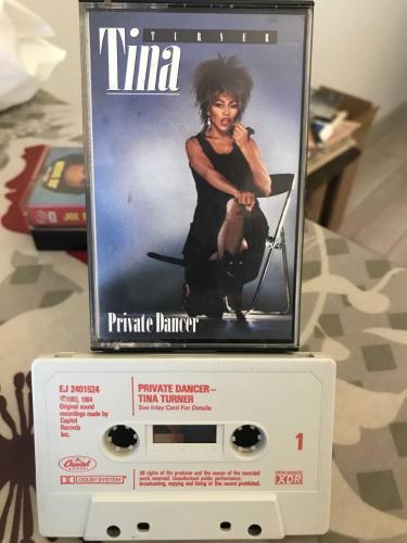 TINA TURNER Private Dancer Cassette
