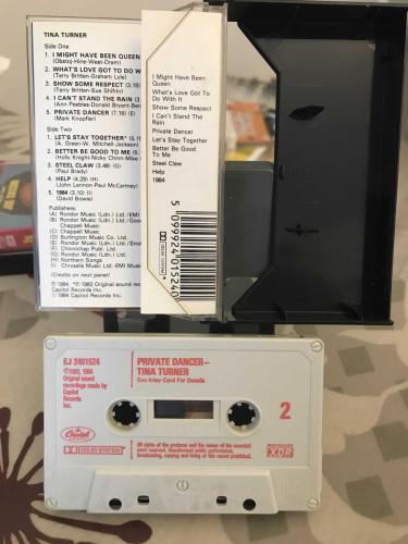 TINA TURNER Private Dancer Cassette