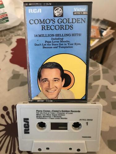 Perry Como Como’s Golden Records Cassette