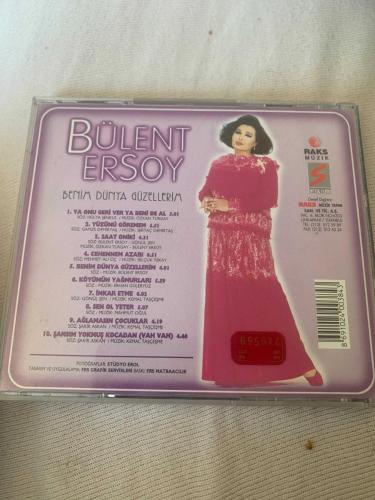 Bülent Ersoy benim dünya güzellerim CD dönem