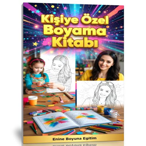 KİŞİYE ÖZEL BOYAMA KİTABI