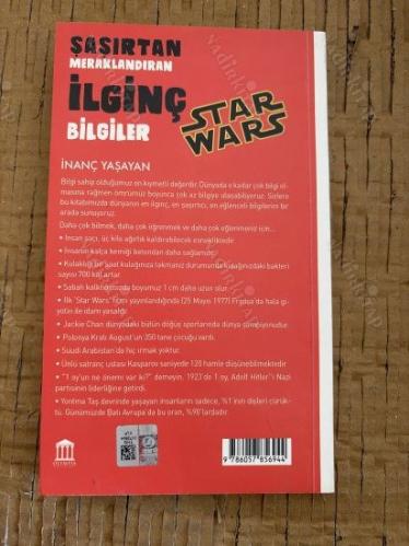 ŞAŞIRTAN MERAKLANDIRAN İLGİNÇ BİLGİLER STARS WARS