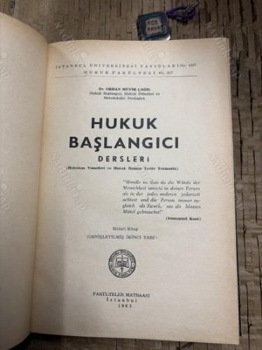 1-HUKUK BAŞLANGICI Dersleri