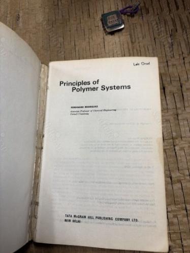 Principles Of Polymer Systems