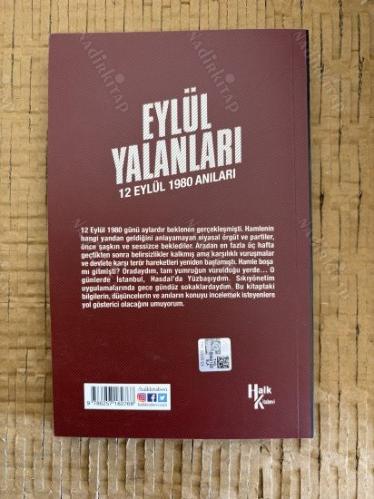 EYLÜL YALANLARI / 12 EYLÜL 1980 ANILARI