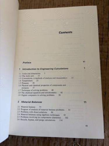 BASIC PRINCIPLES AND CALCULATIONS IN CHEMICAL ENGINEERING ( THIRD EDITION )