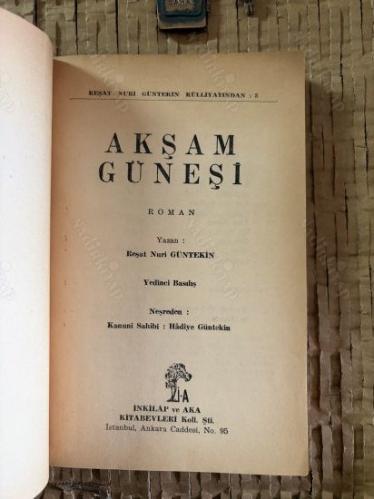 Akşam Güneşi (yedinci baskıdır)