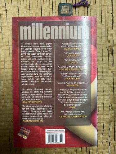 MILLENNIUM 1 - EJDERHA DÖVMELİ KIZ