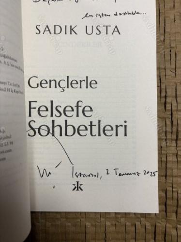 Gençlerle Felsefe Sohbetleri/ İmzalı!