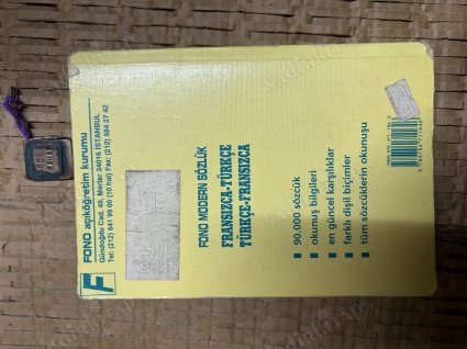 FRANSIZCA MODERN SÖZLÜK FRANSIZCA-TÜRKÇE TÜRKÇE-FRANSIZCA