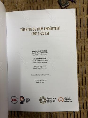 Türkiye'de Film Endüstrisi (2011 - 2015) - Doç. Dr. Rıdvan Şentürk