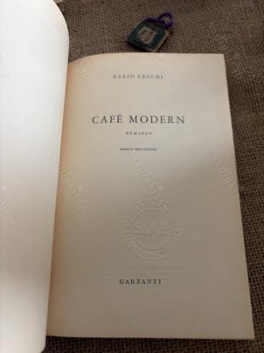 CAFÉ MODERN/ Dario Cecchi - İLK BASKI - CİLTLİ