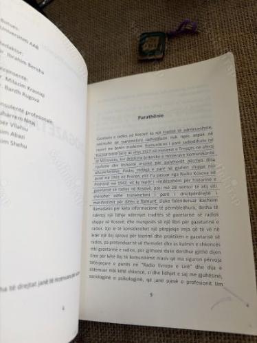 Radio Gazetaria/ Radyo Gazeteciliği/ Arnavutça