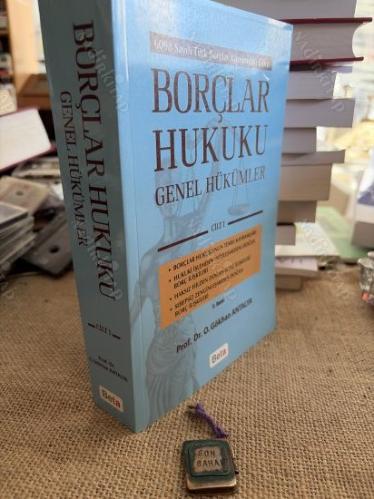Borçlar Hukuku Genel Hükümler Cilt 1 (Ciltli)