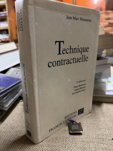 TECHNIQUE CONTRACTUELLE