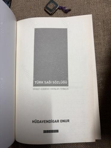 TÜRK SAĞI SÖZLÜĞÜ- SİYASET,EDEBİYAT,YAYINLAR,TERİMLER