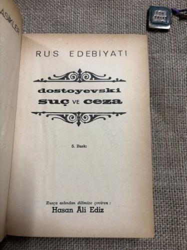SUÇ VE CEZA - 1 - HASAN ÂLİ EDİZ ÇEVİRİSİ